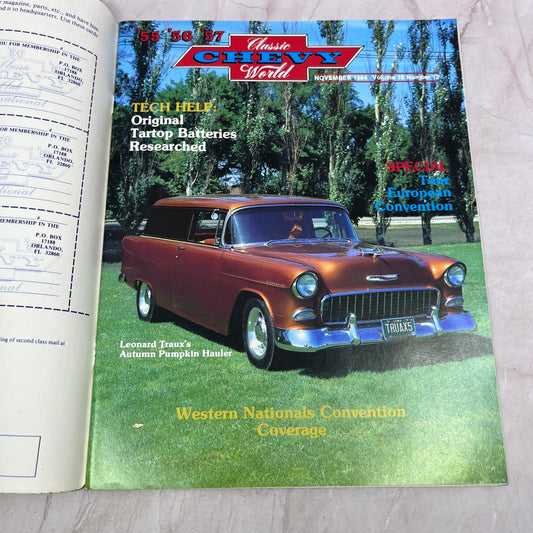 Tartop Batteries - '55, '56, '57 Classic Chevy World Magazine - Nov 1984 M31