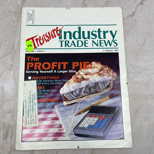 1985 1st Quarter - Treasure Industry Trade News Magazine - Treasure Hunting M18