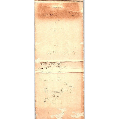 Scottie Club Ashland WI Vintage Matchbook Cover SF3-Y2