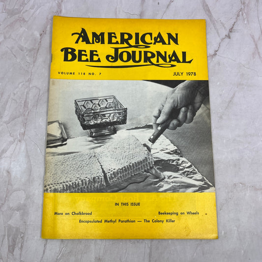 1978 July - American Bee Journal - Bees Beekeeping Honey M32