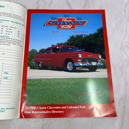 Unleaded Fuel - '55, '56, '57 Classic Chevy World Magazine - May 1992 M31