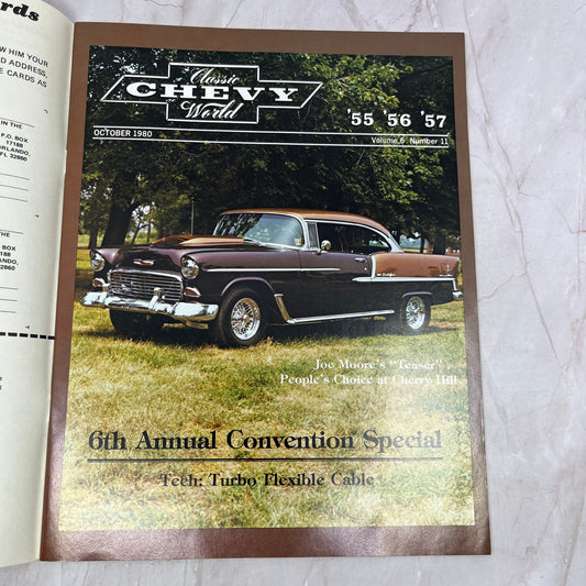 Turbo Flexible Cable - '55, '56, '57 Classic Chevy World Magazine - Oct 1980 M30