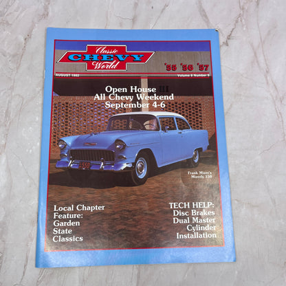 Disc Brakes - '55, '56, '57 Classic Chevy World Magazine - Aug 1982 M29