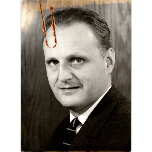 Vintage Headshot Photo Hartmut Schulze-Boysen German Diplomat 4x6 AE5