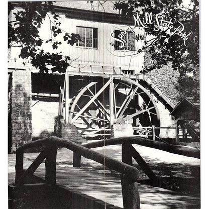 Spring Hill State Park Lawrence County IN Vintage Travel Brochure TH2-TB5