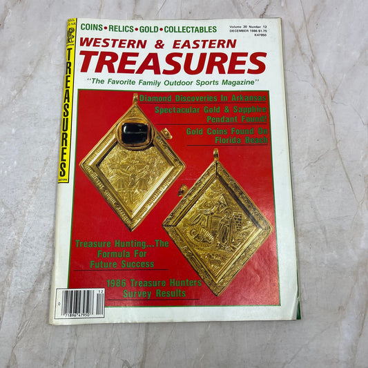 1986 Dec - Western & Eastern Treasures Magazine - Treasure Hunting Gold M12