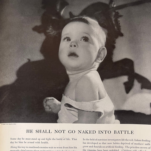 E.R. Squibb & Sons Manufacturing Chemists 1935 Ad V1-5