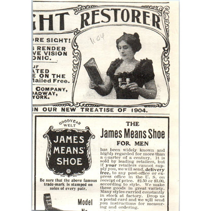 Sanitaire Marion & Brass Bed Co IN c1905 Original Magazine Advertisement AE7-A1