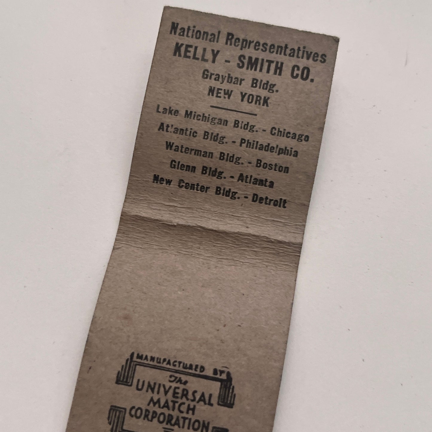 Harrisburg Patriot & Evening News Newspapers Vintage Matchbook Cover MM2-7