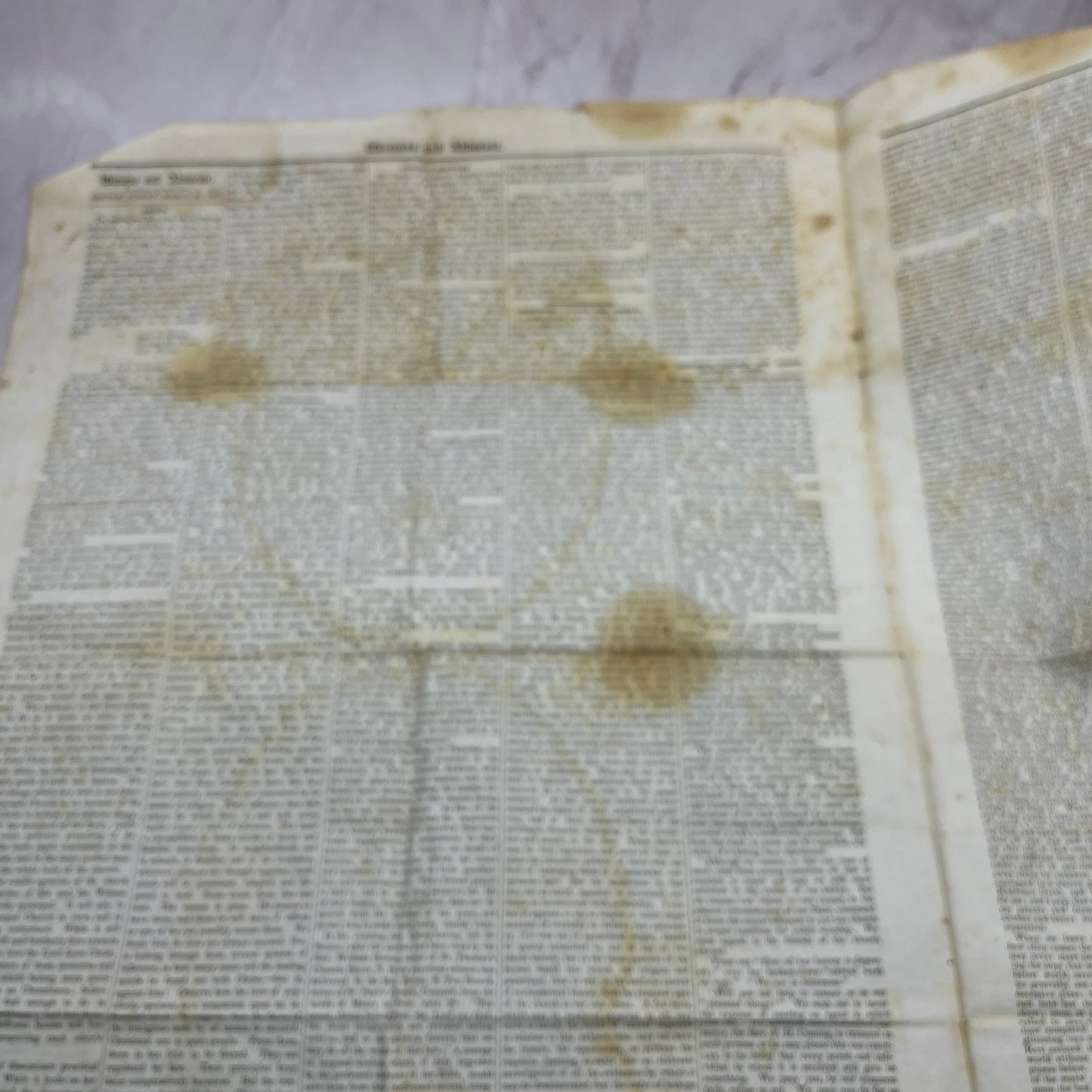 1841 March 26 Original Christian Witness Newspaper Boston MA V14-5