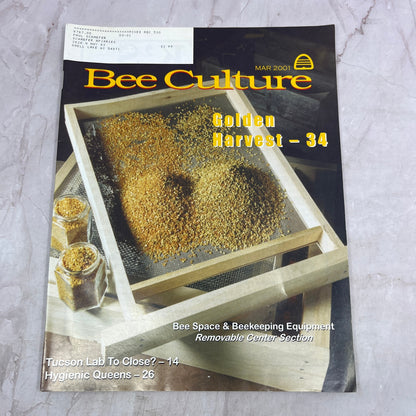 2001 Mar - Gleanings in Bee Culture Magazine - Bees Beekeeping Honey M32