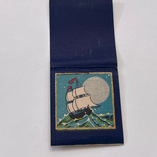 Clipper Ship Colgate Match Aristocrat Vintage Matchbook Cover MM3-3