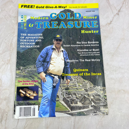 1992 Aug - Modern Gold Miner & Treasure Hunter Magazine Quinara Incas M20