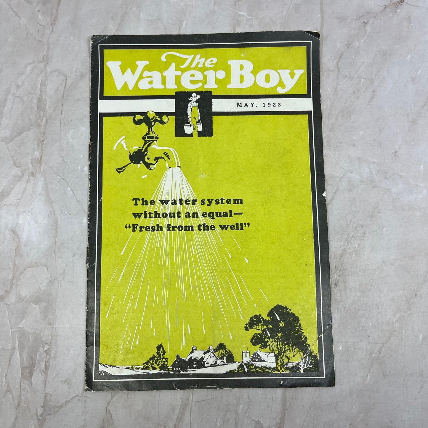 Milwaukee Air Power Pump Co Newsletter The WaterBoy May 1923 TG8-Z