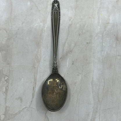 Vintage Nickel Silver Japan Baby Spoon 4.5" TG9-SP