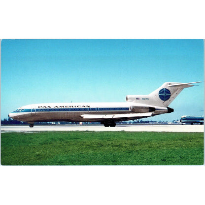 Pan American Airways Boeing 727-121 Vintage Postcard PC18