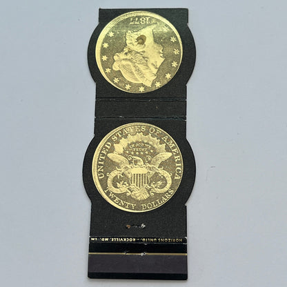 Washington Gold Exchange Washington DC Vintage Matchbook Cover TB6-MB2-3