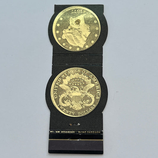 Washington Gold Exchange Washington DC Vintage Matchbook Cover TB6-MB2-3