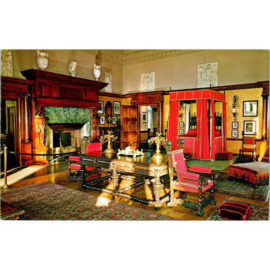 Mr. Vanderbilt's Room Biltmore House Asheville NC Vintage Postcard PE4