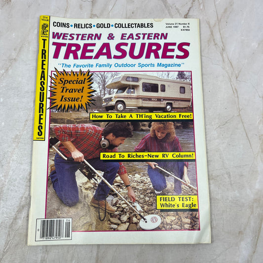 1987 June - Western & Eastern Treasures Magazine - Treasure Hunting Gold M12