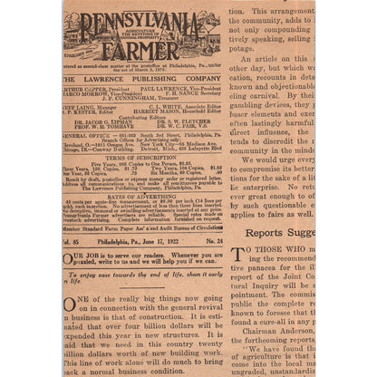 Duro Silo Cribs & Bins Mecklenborg-Wenz Philadelphia 1922 Magazine Ad AF2-A5