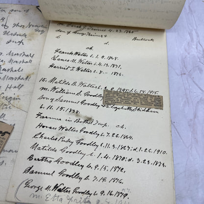 Early 1900s Genealogy Lot - Milton Walter Family of Pennsylvania TA9