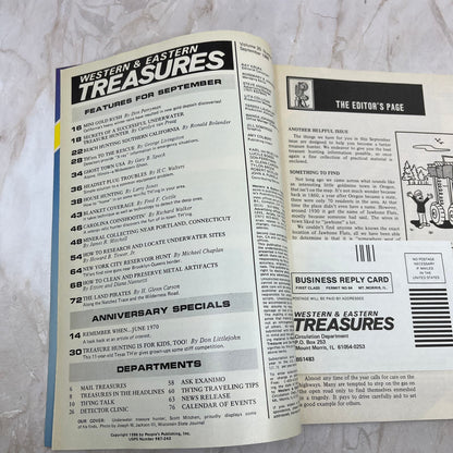 1986 Sept - Western & Eastern Treasures Magazine - Treasure Hunting Gold M12