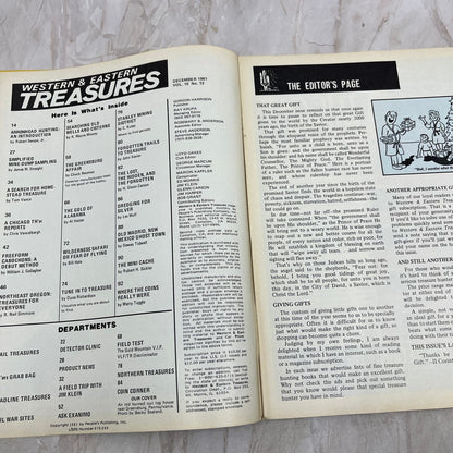 1981 Dec - Western & Eastern Treasures Magazine - Treasure Hunting Gold M13
