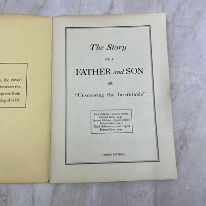1941 Unscrewing the Inscrutable Elliot The Story of a Father and Son H4-6