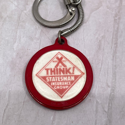 Vintage Statesman Ins Group Kenneth P. Schmidt Walker MN Keychain SF4
