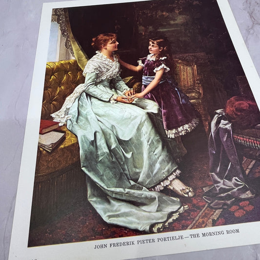 John Frederik Pieter Portielje - The Morning Room 9x11" Art Print V20