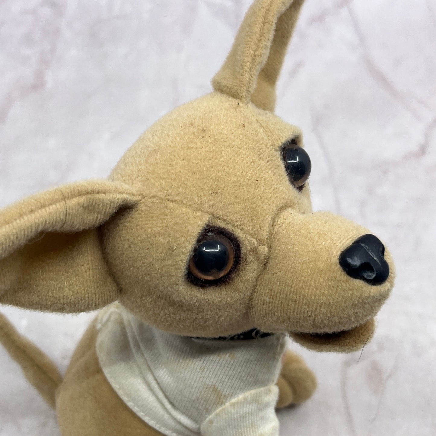 Vintage Classic Taco Bell Talking Chihuahua Dog Plush Toy 6" T-Shirt TA9