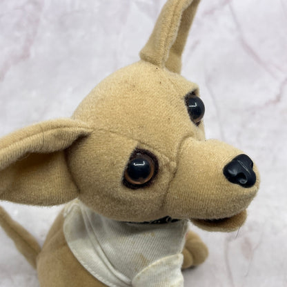 Vintage Classic Taco Bell Talking Chihuahua Dog Plush Toy 6" T-Shirt TA9