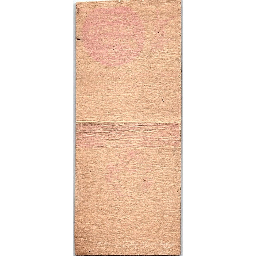 1951 Pontiac Thomason Motors Metuchen NJ Vintage Matchbook Cover SF3-Y1