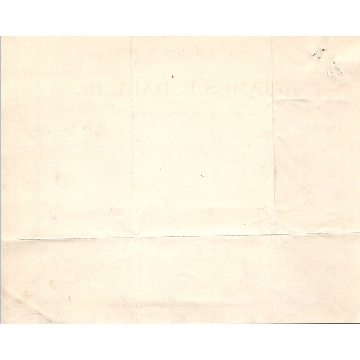 1898 James E. Daly Wool Extracts Paterson NJ Billhead Letterhead D17