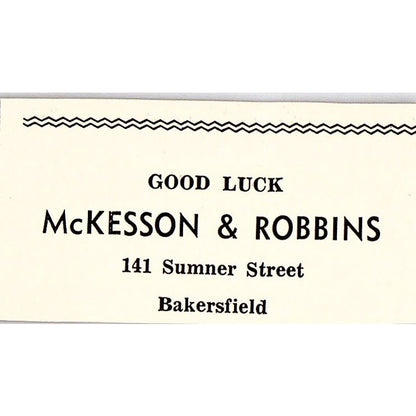 McKesson & Robbins Bakersfield, Stewart Drug Taft CA c1965 Ad AF8-S22