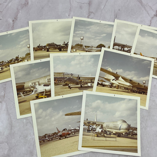 1970s Lot of 10 Original USAF Photos B-36 Convair Bell P-39 TJ5-EL