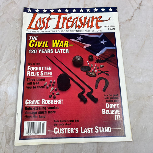 1985 April - Lost Treasure Magazine - Treasure Hunting Gold Prospecting M15