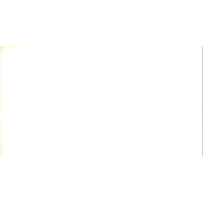 Donna R. Miller Fort Brown Motor Hotel Brownsville Vintage Business Card SE3-B1