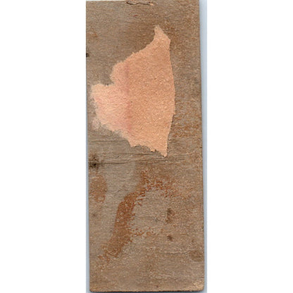 Hilltop Tavern Al Kush Ingrim WI Vintage Matchbook Cover SD4-Y12