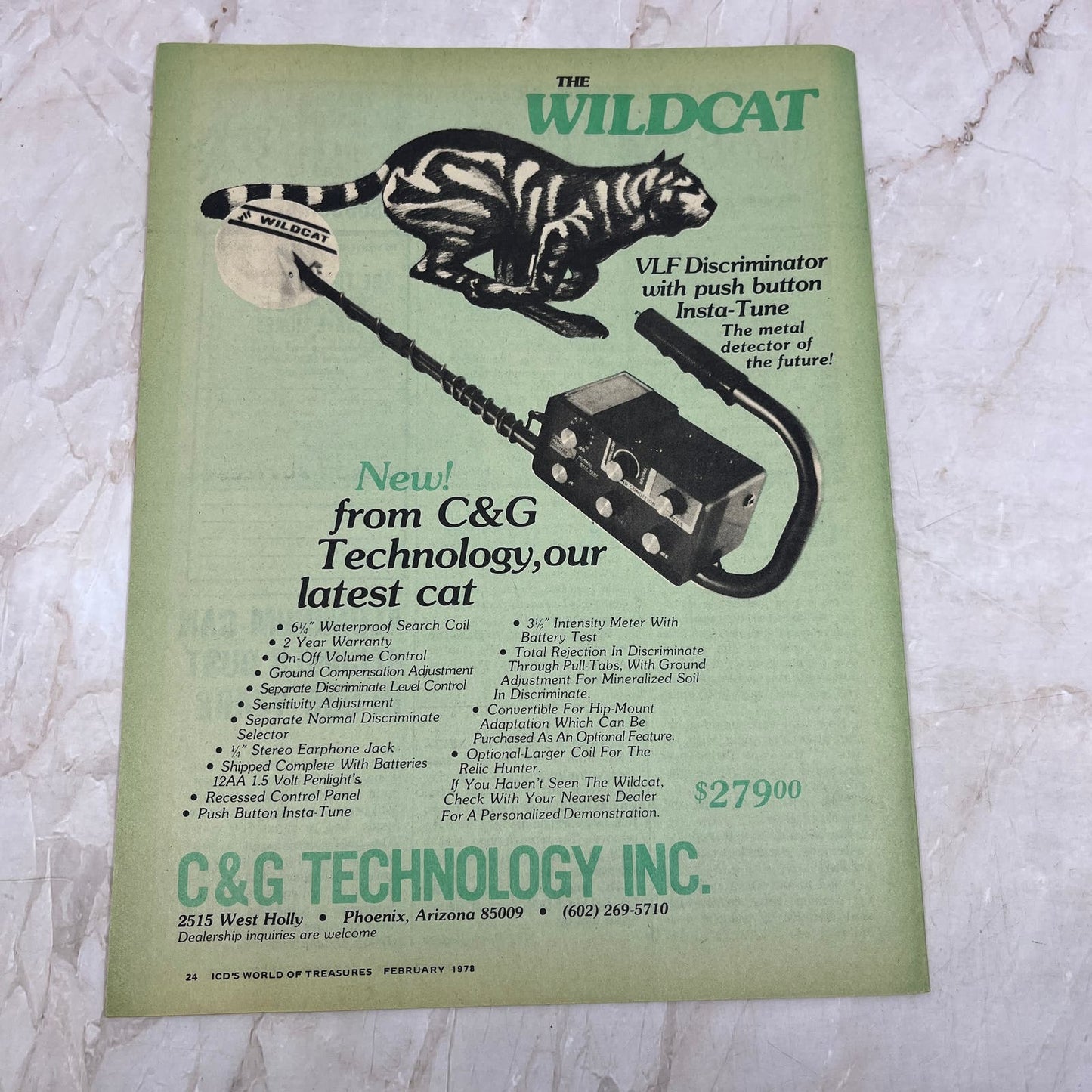 1978 Feb - International Club Digest World of Treasures Magazine Newsletter M16