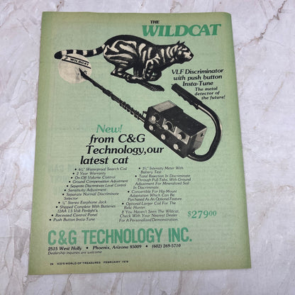 1978 Feb - International Club Digest World of Treasures Magazine Newsletter M16