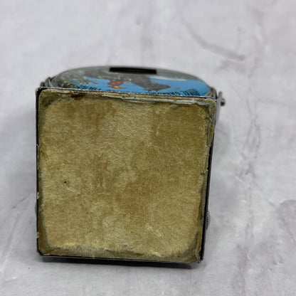 Vtg RCMP Tin Litho Desktop Perpetual Calendar Royal Canadian Mounted Police SB7