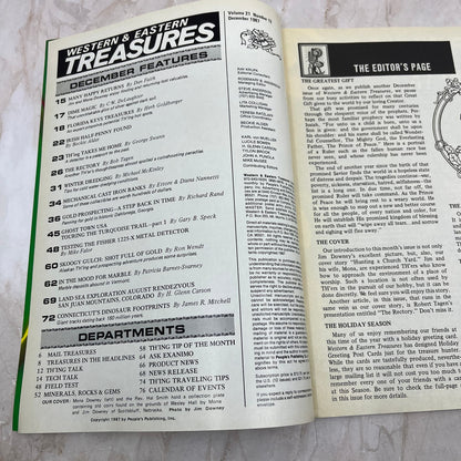 1987 Dec - Western & Eastern Treasures Magazine - Treasure Hunting Gold M12