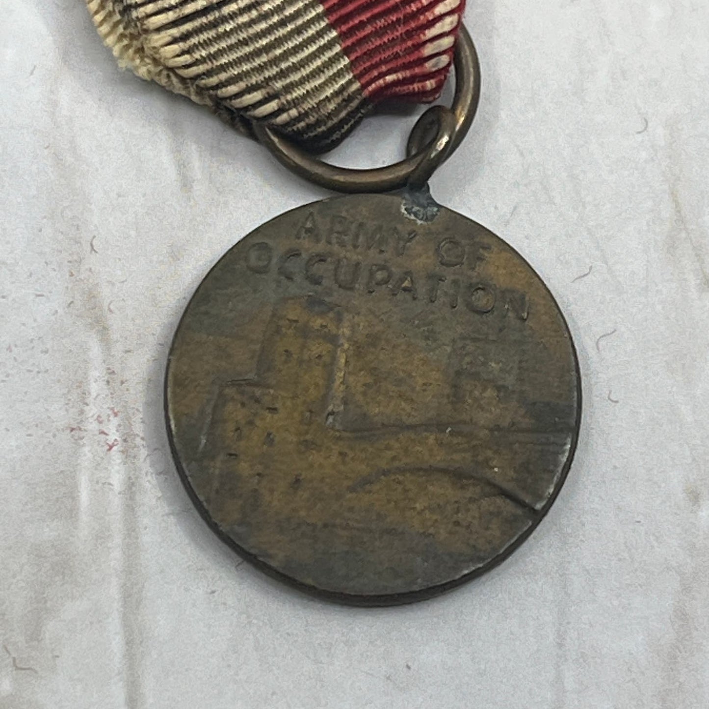 Army Of Occupation WWII Medal Japan 1/2" SB8