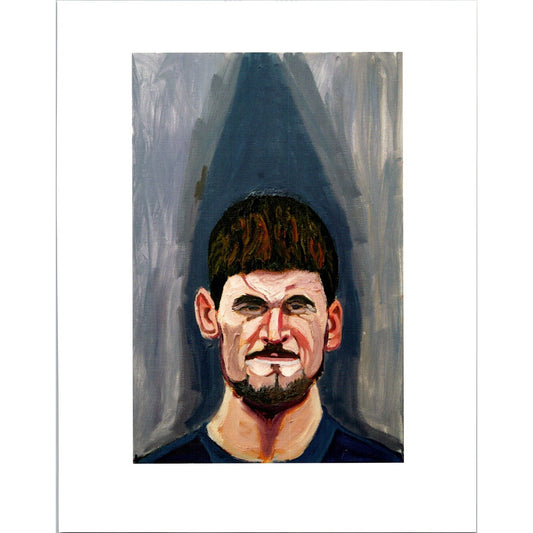 Sergeant Matthew Zbiec - George W. Bush Painting Book Plate Art Print J8