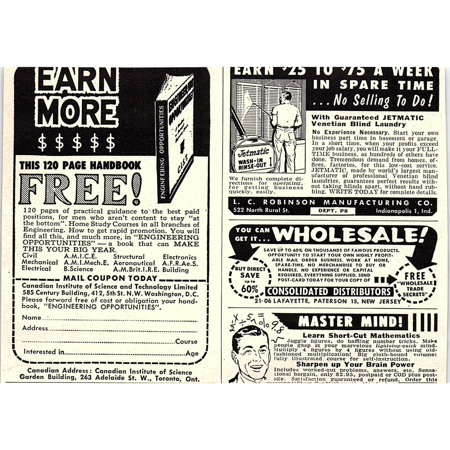 Rinehart & Co inc - Fix Electrical Appliances New York NY 1955 Ad AG1-5