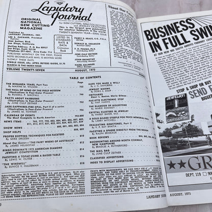 Fairy Wrens of Australia - Lapidary Journal Magazine - Aug 1973 M23