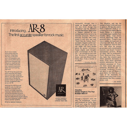 The Beach Boys - Pet Sounds Promo 6.5x9.5 1974 Ad AF6-18