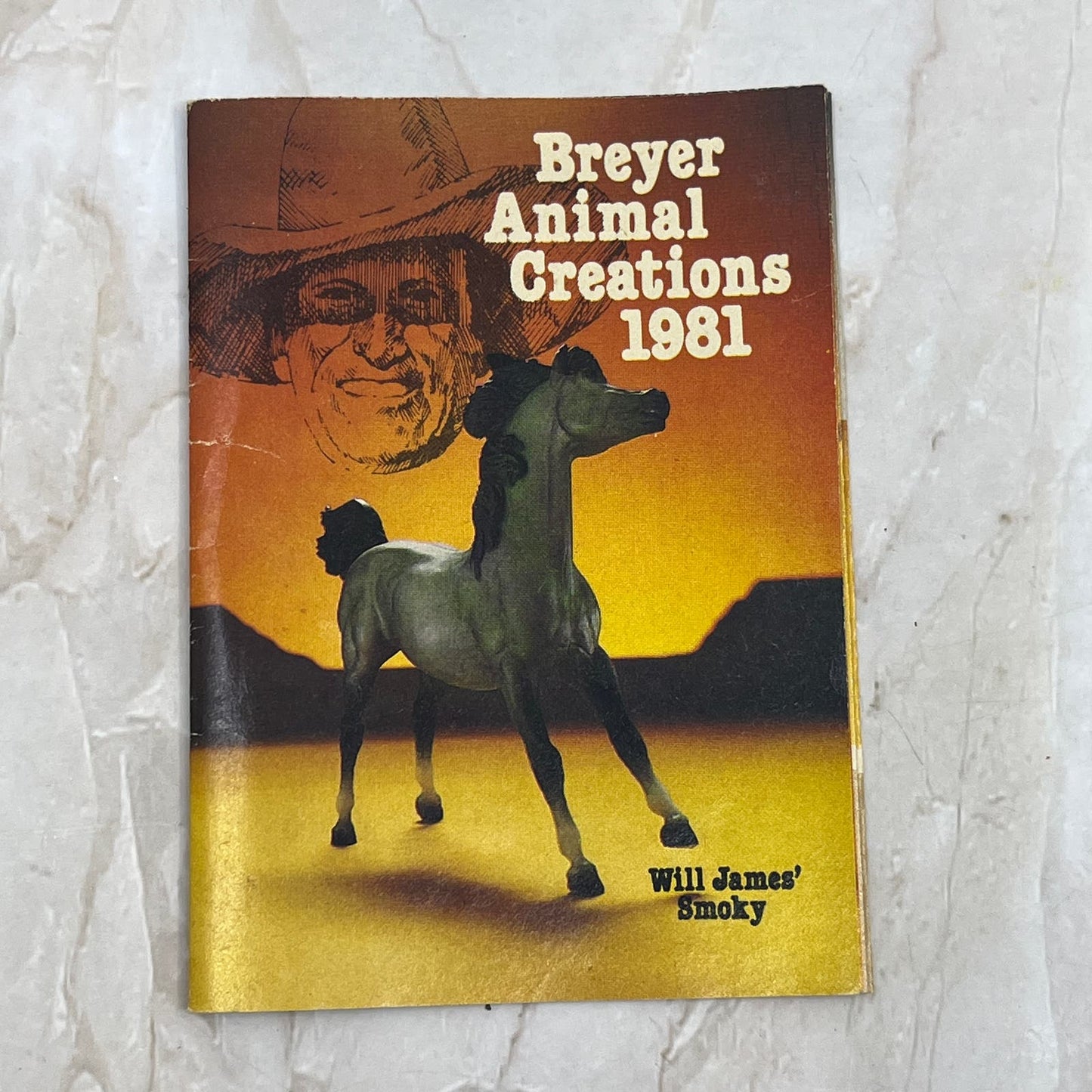 1981 Breyer Animal Creations Mini Pamphlet Will James’ Smoky Horse SB8